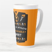 Adaptives Mit Behinderung Sportgeschenk Milchtasse (Rechte Ecke)