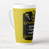 Adaptives Mit Behinderung Sportgeschenk Milchtasse (Linke Ecke)