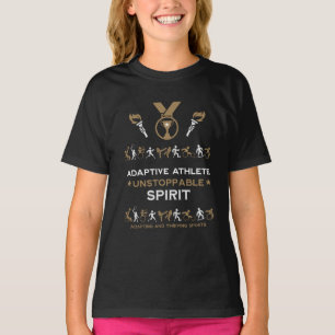 Adaptives Mit Behinderung Sportgeschenk T-Shirt