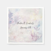 Adara Customizable Paper Napkins Serviette (Vorderseite)