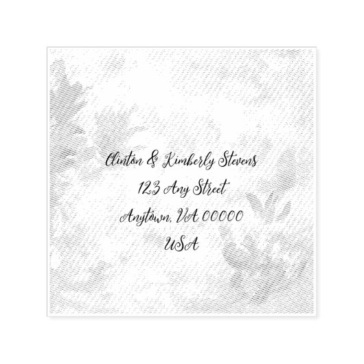 Adara Elegante Briefmarke für benutzerdefinierte A Permastempel (Design)