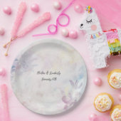 Adara Elegante individuell anpassbare Paper-Teller Pappteller (Party)