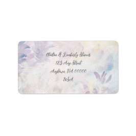 Adara Elegante individuell anpassbare Rücksendeadr Adressaufkleber