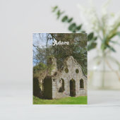 Adare Ruins Postkarte (Stehend Vorderseite)