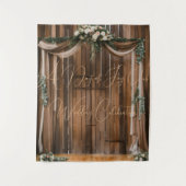 #ADayofJoy:OurWeddingCelebrationTapestry Wandteppich (Vorderseite)