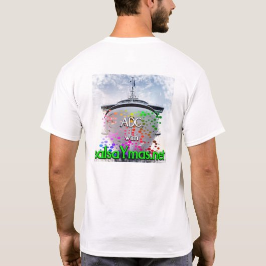 ADC mit Salsa y mas Typ T-Shirt (Rückseite)