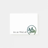 AdCat klebriger Stolz! Post-it Klebezettel (Vorderseite)