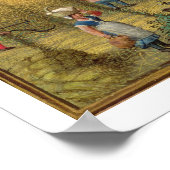 Add 18855 September: harvesting, ploughing and sow Poster (Ecke)