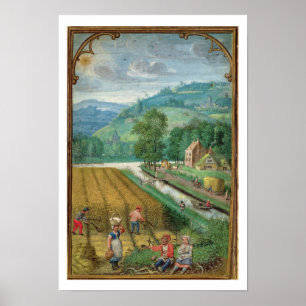 Add 18855 September: harvesting, ploughing and sow Poster