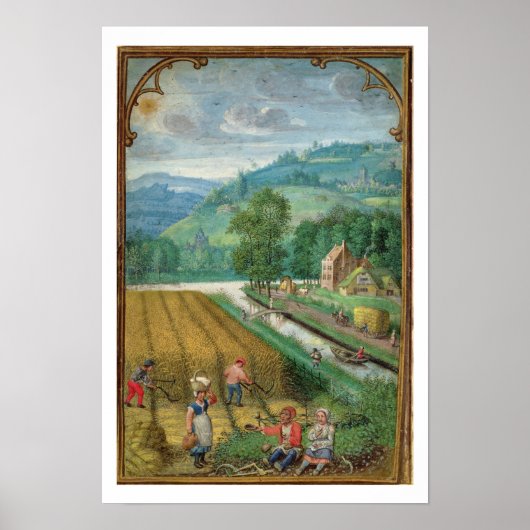 Add 18855 September: harvesting, ploughing and sow Poster (Vorne)