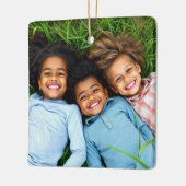 Add a Family Photo to this Personalized Christmas Keramikornament (Links)