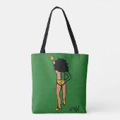 Add a Name Dancer Green White #2 Tasche (Rückseite)
