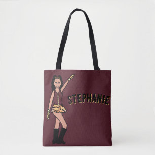 Add a Name Maroon Tiger Style #2 Tasche