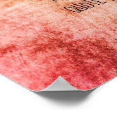 add a quote distressed paint design wall art poster (Ecke)