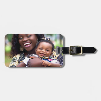 Add Baby Photo Customize Personalize Gepäckanhänger