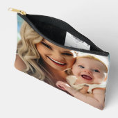 Add Baby Photo Personalize Customize Zubehörtasche (Offen)