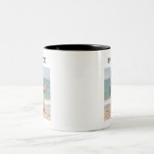 ADD Bild, Logo oder Text, Foto Geschenke Geburtsta Zweifarbige Tasse (Mittel)