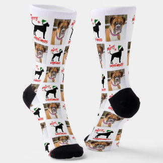 Add Boxer Fun Christmas Dog Socken