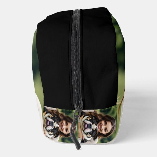 Add Bulldog Photo Personalize Customize Waschbeutel (Rechts)