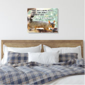 ADD Eichhörnchen-Foto Leinwanddruck (Insitu (Schlafzimmer))