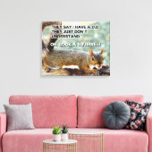 ADD Eichhörnchen-Foto Leinwanddruck (Insitu (Wohnzimmer))