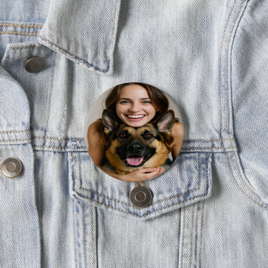 Add German Shepherd Photo Personalize Button (Beispiel)