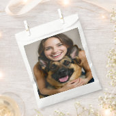 Add German Shepherd Photo Personalize Geschenktütchen (Ausgeschnitten)