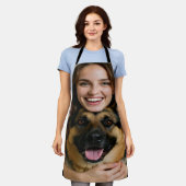 Add German Shepherd Photo Personalize Schürze (Getragen)