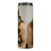 Add German Shepherd Photo Personalize Thermosbecher (Rückseite)