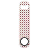 Add initials peach and burgundy speed flaschenöffner (Rückseite)