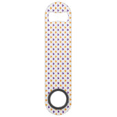 Add initials purple and orange speed flaschenöffner (Rückseite)