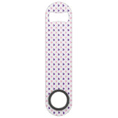 Add initials purple and pink speed flaschenöffner (Rückseite)