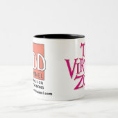 ADD-Kanal - Wir konzentrieren uns auf Ablenkungen Zweifarbige Tasse (Mittel)