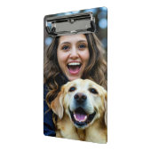 Add Labrador Retriever Photo Personalize Mini Klemmbrett (Gewinkelt2)