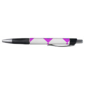 Add Logo Blue Purple Pattern Kugelschreiber (Unterseite)