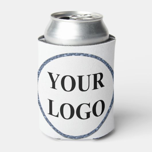 ADD LOGO Bridal Polterabend Elegante Zeichen Dosenkühler (Kanne Vorderseite)