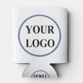 ADD LOGO Bridal Polterabend Elegante Zeichen Dosenkühler (Rückseite)