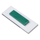 Add Logo | Modern Simple Elegant Magnet Title Namenschild (Rückseite)