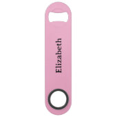 Add name black and pink speed flaschenöffner (Vorderseite)