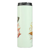 Add Name Butterfly & Book,  Thermosbecher (Rückseite)