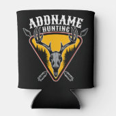 ADD NAME Junter Elk Skull Big Antlers Hirsche Jagd Dosenkühler (Rückseite)