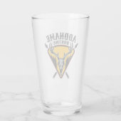 ADD NAME Junter Elk Skull Big Antlers Hirsche Jagd Glas (Rückseite)