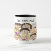 Add Name To Mug Tasse (Zentrum)