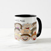 Add Name To Mug Tasse (VorderseiteRechts)
