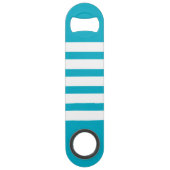 Add name white and blue speed flaschenöffner (Rückseite)