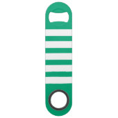 Add name white and green speed flaschenöffner (Rückseite)