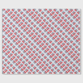 Add One Photo to make a Crazy Collage Geschenkpapier (Flach)