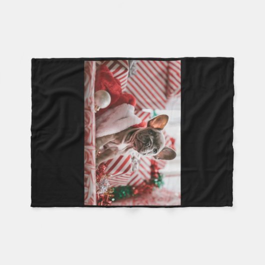 Add Photo And Text V Neck Red T Shirt Fleecedecke (Vorderseite (Horizontal))