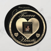 Add Photo Custom Memorial Invitation Einladung (Vorne/Hinten)