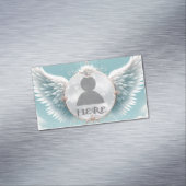 Add Photo Custom Memorial Magnetische Visitenkarte (Beispiel)